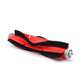 Robot vacuum side brush with black and red bristles, single unit