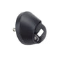 Robot vacuum universal wheel with black housing and small gray roller insert