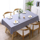 Light gray PVC waterproof disposable tablecloth, square table covering