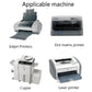 Self-adhesive kraft sticker paper compatible with inkjet and laser printers