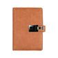 A5 Multi-Function Fingerprint Unlocking Notebook Can Record 10 Fingerprints, Fingerprint Lock + 16G U Disk, Only With Fingerprint Lock