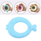 Children’s finger strength training grip ring, light blue 15LB ring device