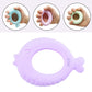 Children’s finger strength training grip ring, light purple 25LB ring device