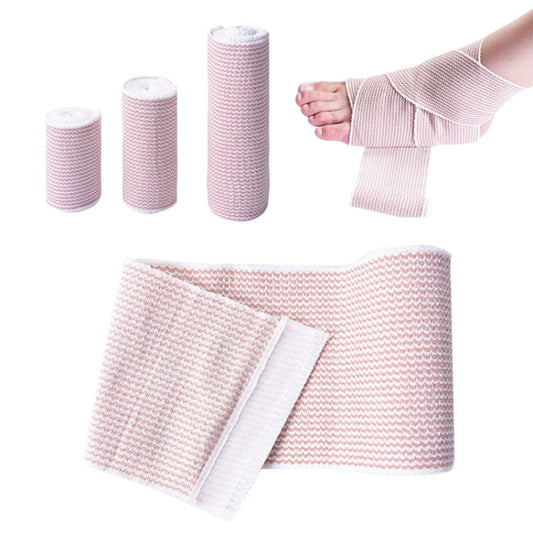 Repetitive Self-Adhesive Compression Exercise Protective Vein Bandage And Fixed High-Elastic Bandage, After Stretching 2M, After Stretching 4.5M