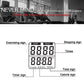 Digital resistance band timer and calorie count display diagram