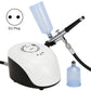 Oxygen facial nano spray device with EU plug, chrome nozzle and refill bottle