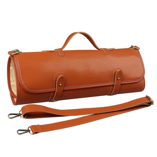 WESSLECO Chef Knife Storage Bag Portable Roll Knife Storage Bag, WESSLECO Brown, Portable Roll Black