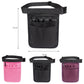 Medical staff waist bag with adjustable strap and multiple front pocket sections