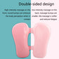 Double-sided inflatable yoga massage foot pad, pink with rounded bump textures