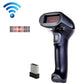 NETUM handheld barcode scanner showing wireless signal indicator