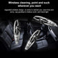 Cordless handheld car vacuum with compact nozzle and removable dust cup