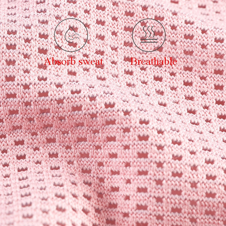 Pink breathable knit fabric texture for postpartum abdomen belt corset