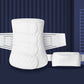 Postpartum corset-style abdomen belt set, white elastic with wide wrap and short band