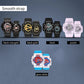 SANDA Outdoor Leisure Waterproof Multifunctional Luminous Electronic Watch