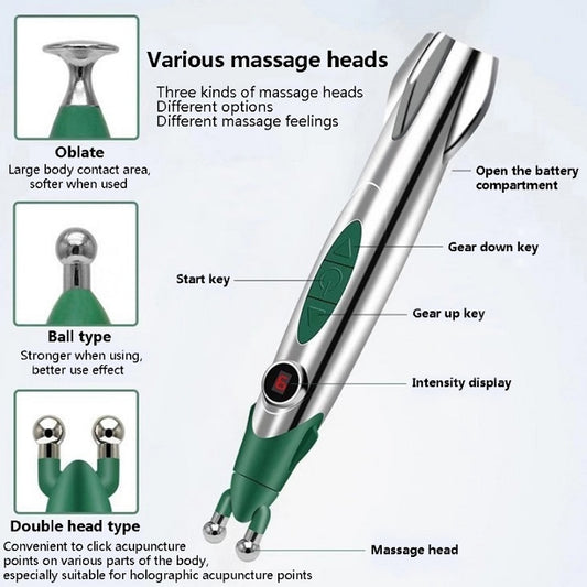 Analgesic Acupuncture Points And Meridian Pens Massage Physiotherapy Acupuncture Sticks