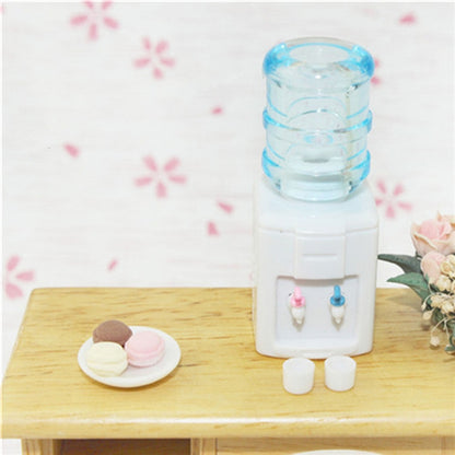 Mini Water Dispenser Doll House Miniature Toy Accessories, Water Dispenser