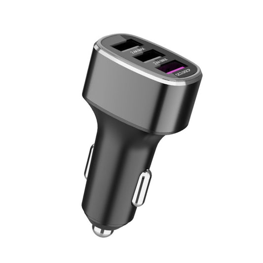 Three USB Ports Car Fast Charging Charger For Huawei/For OPPO/VIVO/OnePlus And Other Flash Charging, GT680 Black, GT680 Gray, GT780 Black, GT780 Gray