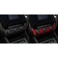 For 2017-2021 Skoda Octavia LH / RH Drive Air Conditioning Control Panel Sticker