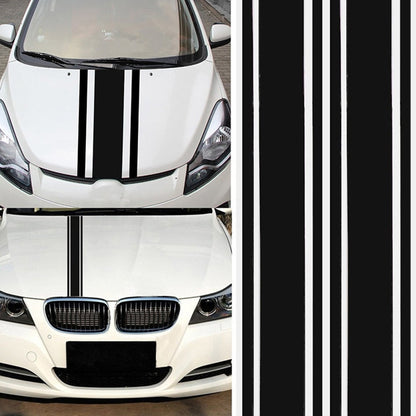 Car Hood Stickers Modified Racing Striped Ethylene Body Sticker