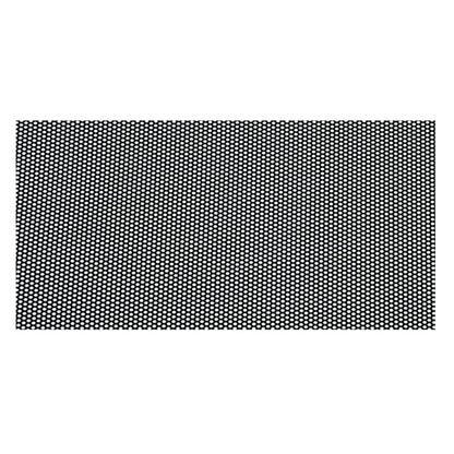 Car window sunshade film, dot-mesh pattern, dark gray/black, 120 x 60 cm