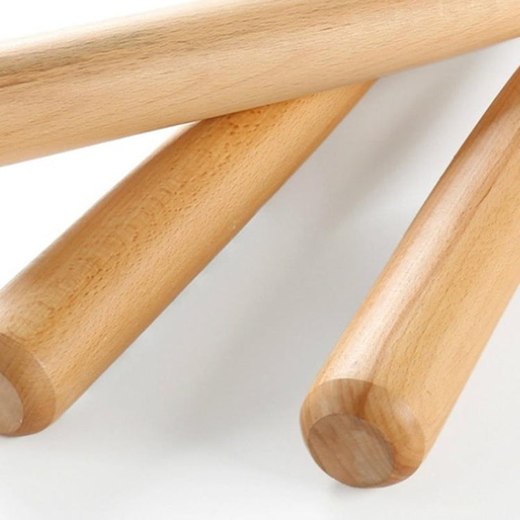 Heavy-Duty Solid Wood Baseball Bat, 54cm, 64cm, 74cm, 84cm