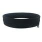 Running waist bag in dark gray with zip pull and open center pocket