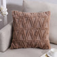 Double-Sided Plush Pillow Home Sofa Cushion Pillowcase, 45x45cm Without Core, 45x45cm Pillowcase + Core