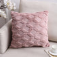 Double-Sided Plush Pillow Home Sofa Cushion Pillowcase, 45x45cm Without Core, 45x45cm Pillowcase + Core