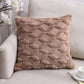 Double-Sided Plush Pillow Home Sofa Cushion Pillowcase, 45x45cm Without Core, 45x45cm Pillowcase + Core