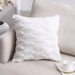 Double-Sided Plush Pillow Home Sofa Cushion Pillowcase, 45x45cm Without Core, 45x45cm Pillowcase + Core