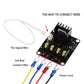 Heated bed MOSFET driver board with signal and power wire leads for connection