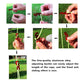 Camping wind rope buckle detail, adjusting and locking to the line