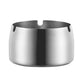 Thickened Stainless Steel Ashtray Windproof And Drop-Proof Ashtray, Small, Medium, Large, Extra Large