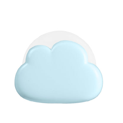 Blue cloud-shaped USB night light with smooth rounded design