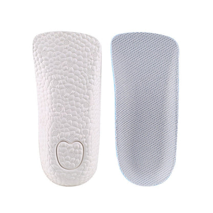 2 Pairs Increased Half Pad Breathable Shock Absorbing Exercise Anti-Skid Pad, 1.5cm, 2.5cm