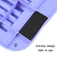 Foldable tilt fitness pedal tray with anti-slip insert and a black grip pad