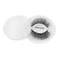 False mink eyelash pair in open clear case labeled “Monday”