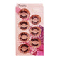 Brown 3D mink false eyelash set, 7 pairs on display card with Thursday label