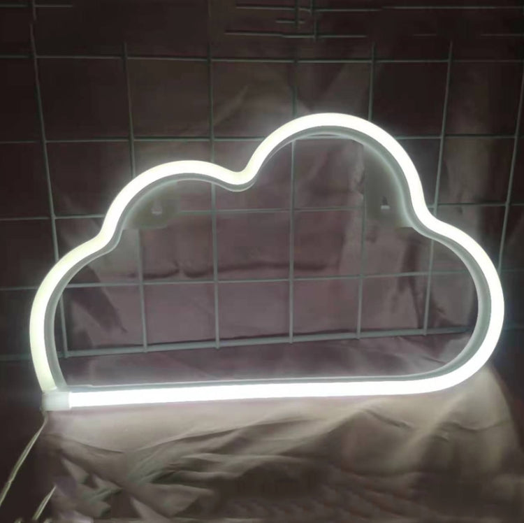 Neon LED Modeling Lamp Decoration Night Light, Power Supply:, Battery or USB, USB