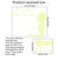DX396 Bathroom Toilet Decoration Luminous Wall Sticker, DX396