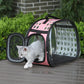 Pet Transparent Space Capsule Outing Package, Size:, Small, Large