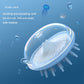 Silicone Head Massage Shampoo Brush, Blue, Pink, White, Yellow