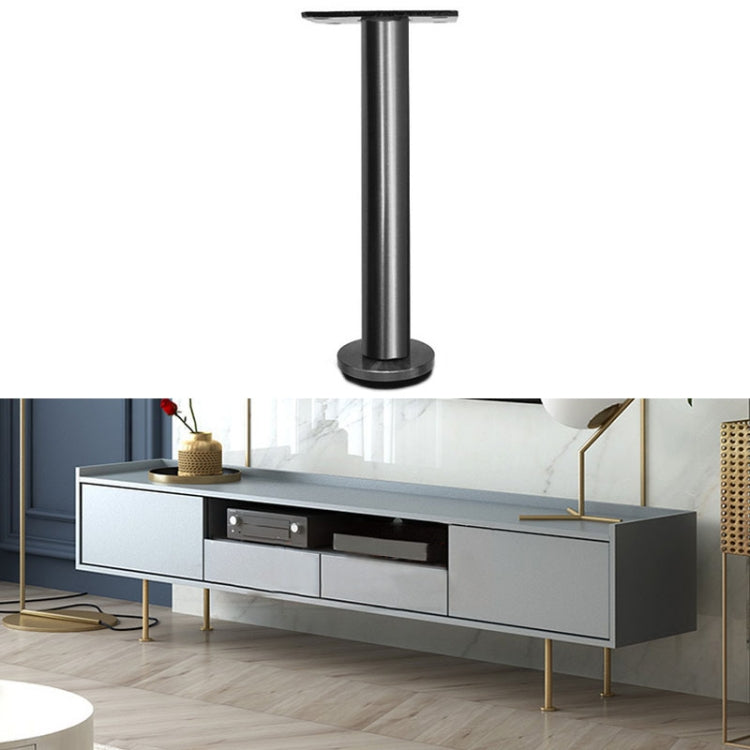 LH-TJ003 Adjustable Stainless Steel Round Tube Furniture Legs, Height:, 8cm, 10cm, 13cm, 16cm, 18cm, 21cm, 23cm, 25cm, 28cm, 30cm, 32cm, 35cm, 37cm, 40cm, 60cm