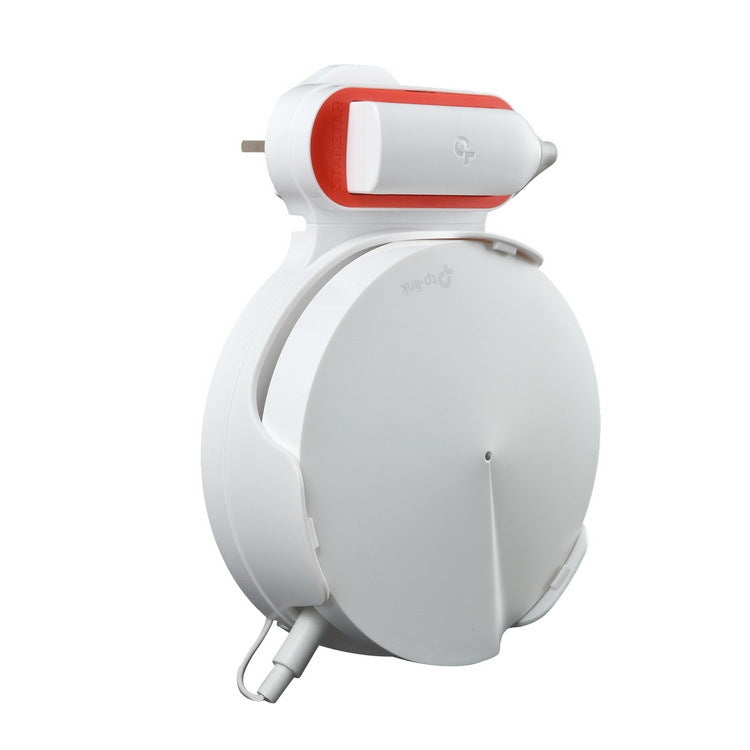 TP-LINK DECO M5 wall mount bracket with red plug adapter, angled side power port
