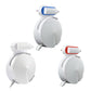 TP-LINK DECO M5 wall mount bracket set in white, blue, and red plug bases