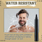 Black waterproof beard filler pen with protective applicator tip