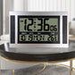 Large Screen LCD Wall Clock Minimalist Electronic Alarm Clock, Large Screen LCD
