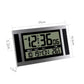 Large Screen LCD Wall Clock Minimalist Electronic Alarm Clock, Large Screen LCD