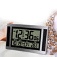 Large Screen LCD Wall Clock Minimalist Electronic Alarm Clock, Large Screen LCD