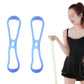 Blue single-hole stretching puller with two finger openings